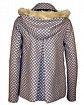 WOL fur attached hood & pumpum duffle coat